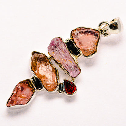 Garnet Pendants handcrafted by Ana Silver Co - PD35855 - Photo 2