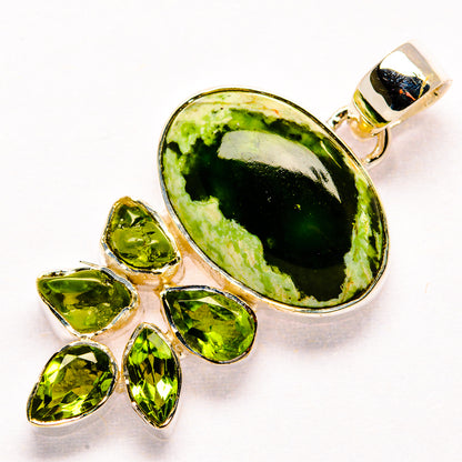 Rainforest Opal Pendants handcrafted by Ana Silver Co - PD35857 - Photo 2