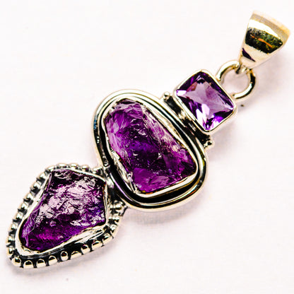 Amethyst Pendants handcrafted by Ana Silver Co - PD35860 - Photo 2