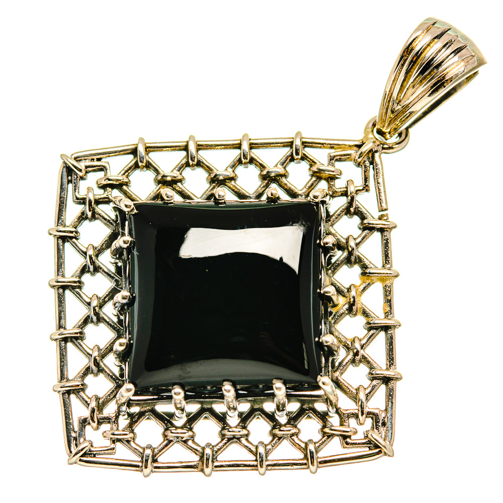 Black Onyx Pendants handcrafted by Ana Silver Co - PD3588