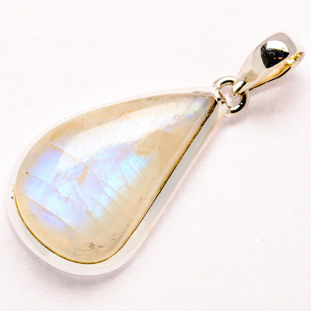 Rainbow Moonstone Pendants handcrafted by Ana Silver Co - PD35889 - Photo 2