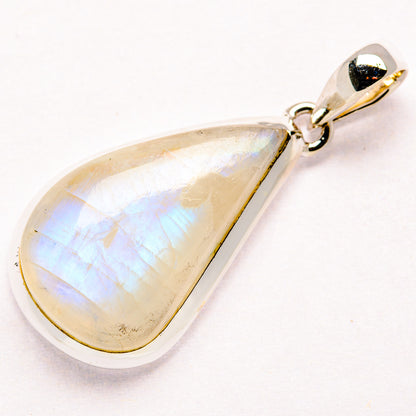 Rainbow Moonstone Pendants handcrafted by Ana Silver Co - PD35889 - Photo 2