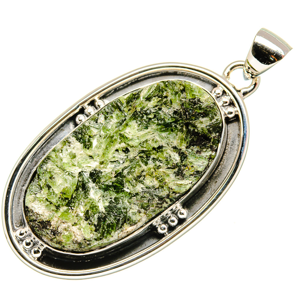 Green Fuchsite Pendants handcrafted by Ana Silver Co - PD35894 - Photo 2