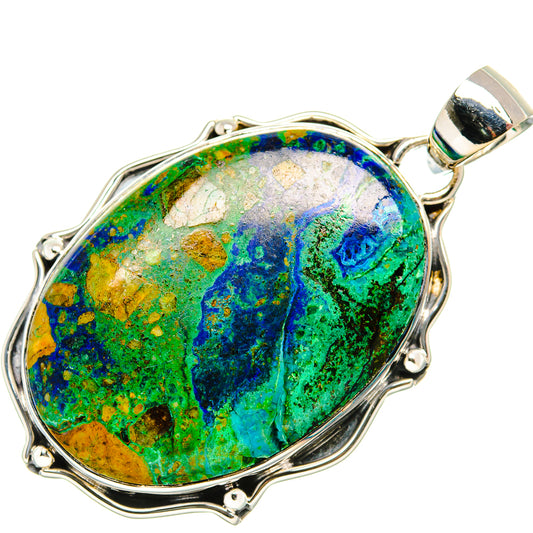 Azurite Pendants handcrafted by Ana Silver Co - PD35896 - Photo 2