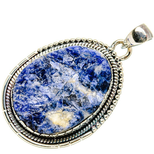 Sodalite Pendants handcrafted by Ana Silver Co - PD35898 - Photo 2