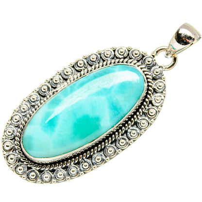 Larimar Pendants handcrafted by Ana Silver Co - PD35905 - Photo 2