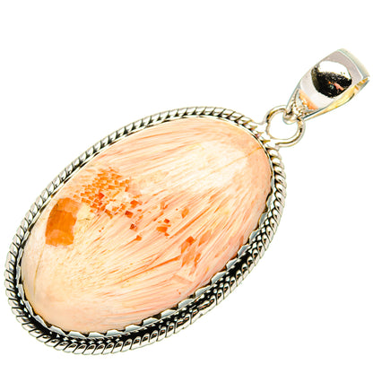 Scolecite Pendants handcrafted by Ana Silver Co - PD35912 - Photo 2