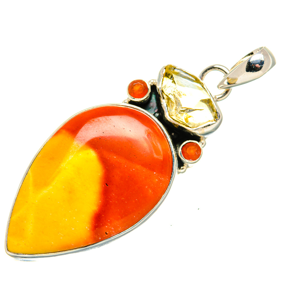 Mookaite Pendants handcrafted by Ana Silver Co - PD35913 - Photo 2