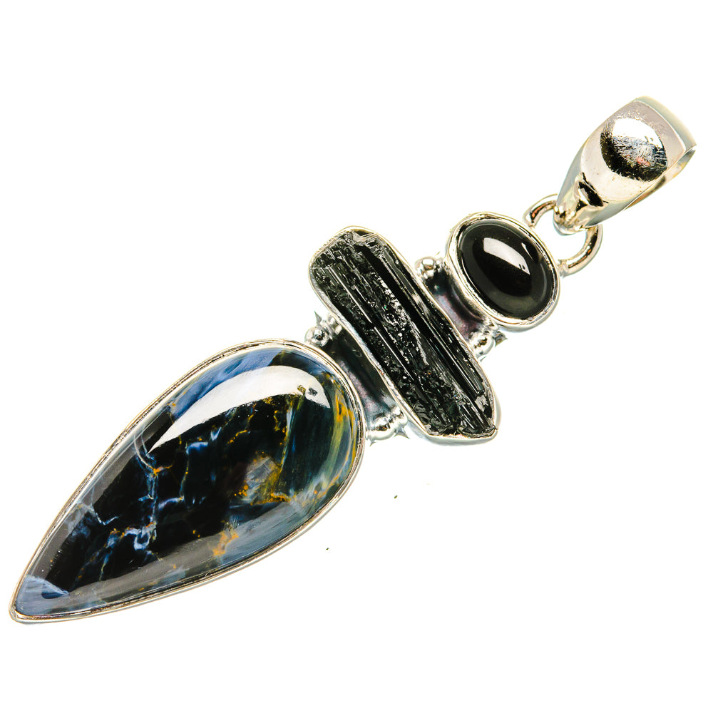 Pietersite Pendants handcrafted by Ana Silver Co - PD35920 - Photo 2