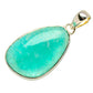 Amazonite Pendants handcrafted by Ana Silver Co - PD35926 - Photo 2