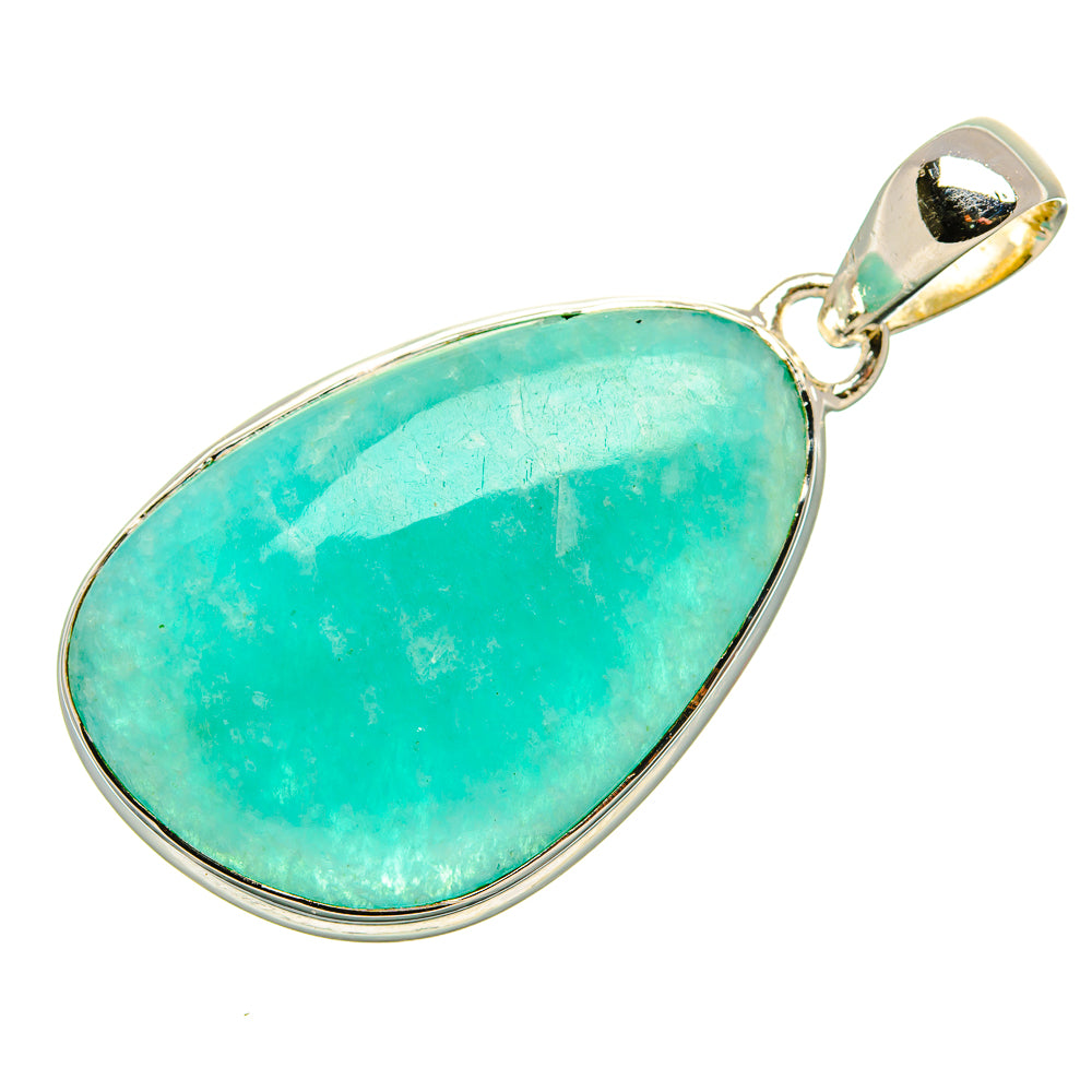 Amazonite Pendants handcrafted by Ana Silver Co - PD35926 - Photo 2