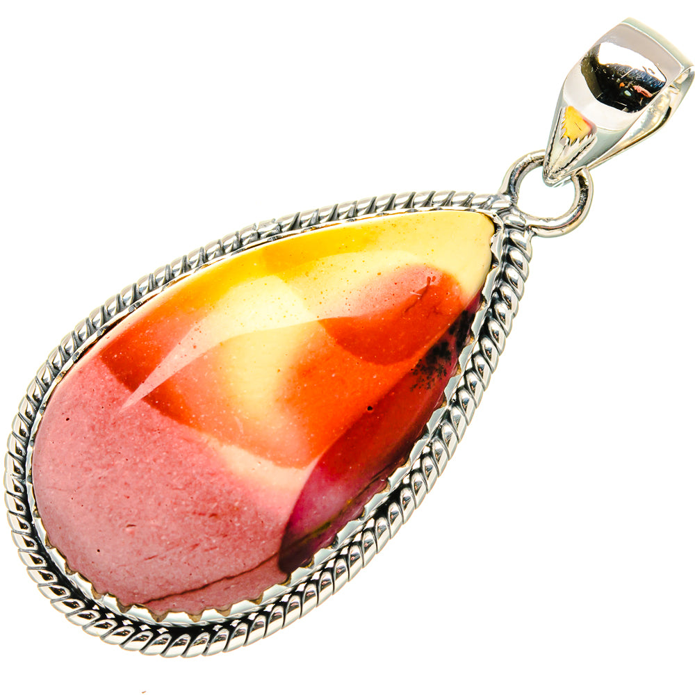 Mookaite Pendants handcrafted by Ana Silver Co - PD35929 - Photo 2