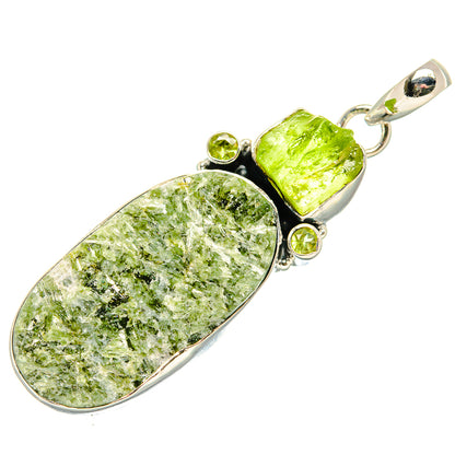 Green Fuchsite Pendants handcrafted by Ana Silver Co - PD35934 - Photo 2