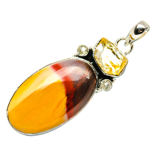 Mookaite Pendants handcrafted by Ana Silver Co - PD35940 - Photo 2