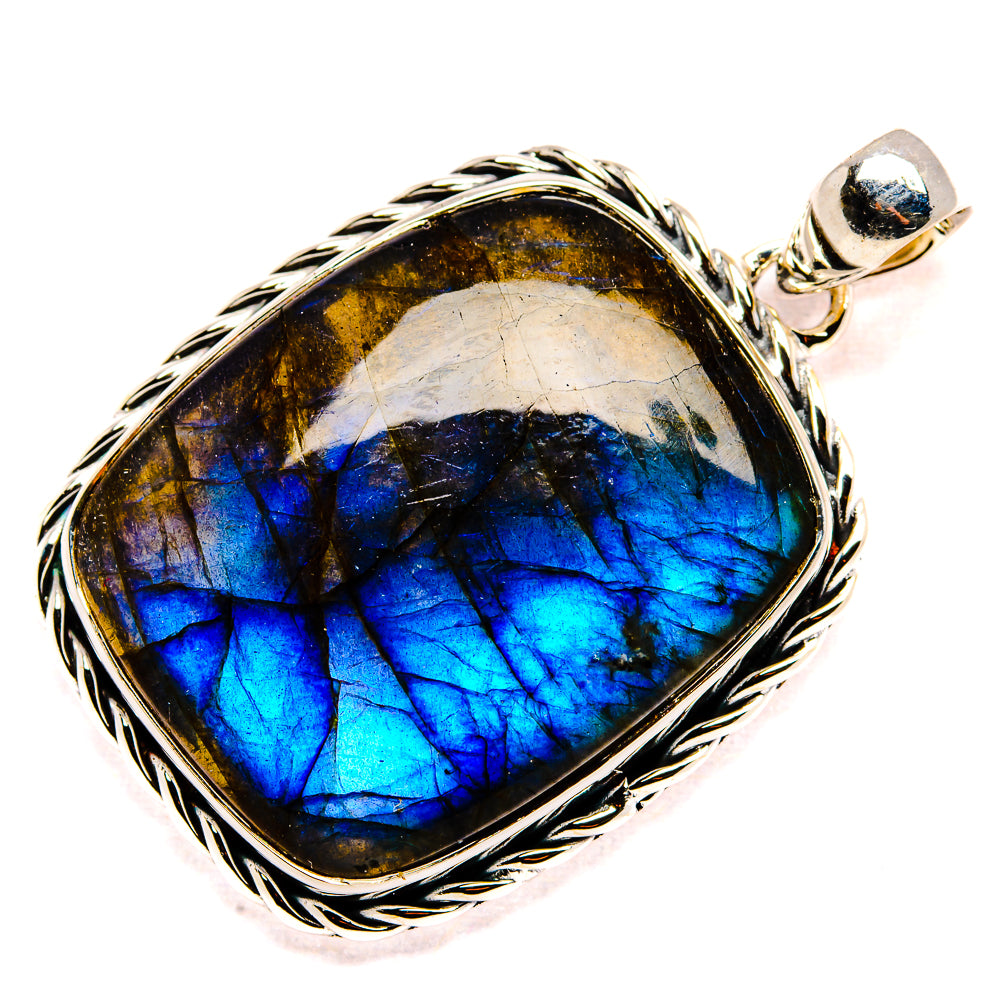 Labradorite Pendants handcrafted by Ana Silver Co - PD35942 - Photo 2