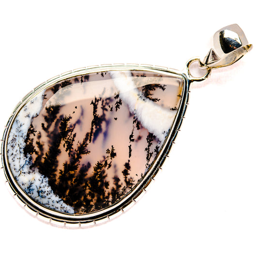 Dendritic Opal Pendants handcrafted by Ana Silver Co - PD35946 - Photo 2