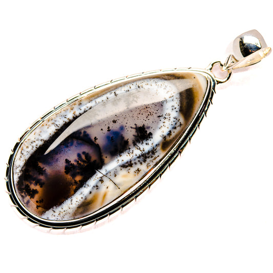 Dendritic Opal Pendants handcrafted by Ana Silver Co - PD35948 - Photo 2
