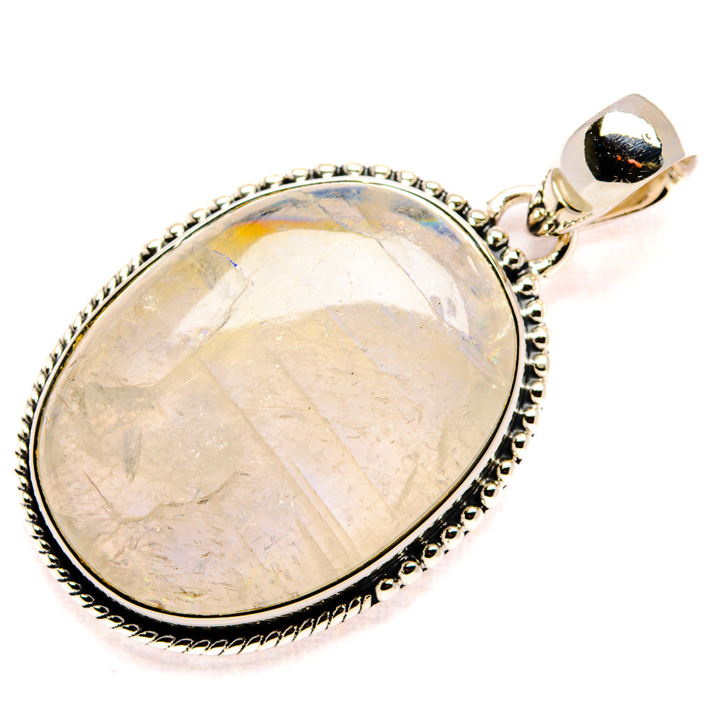 Rainbow Moonstone Pendants handcrafted by Ana Silver Co - PD35950 - Photo 2