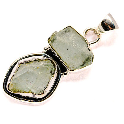 Aquamarine Pendants handcrafted by Ana Silver Co - PD35962 - Photo 2
