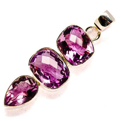 Amethyst Pendants handcrafted by Ana Silver Co - PD35970 - Photo 2