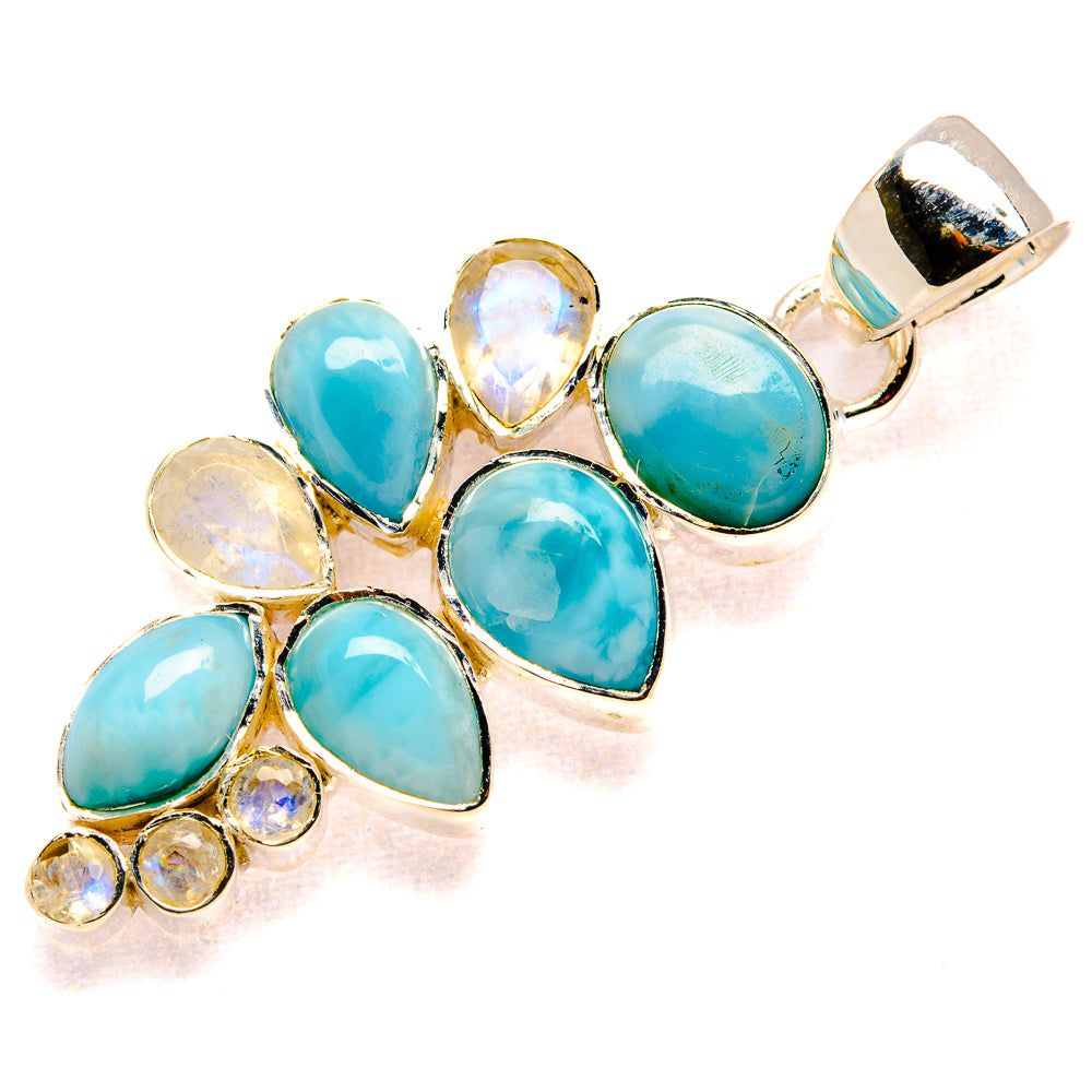 Larimar Pendants handcrafted by Ana Silver Co - PD35972 - Photo 2