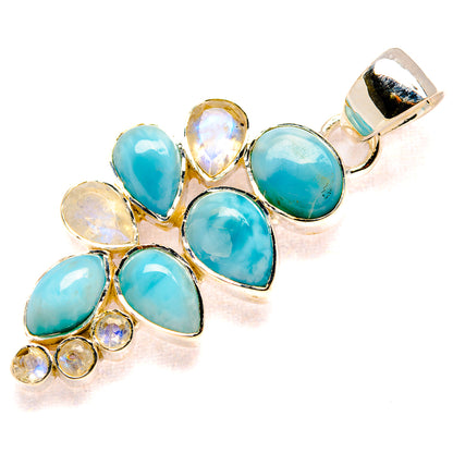 Larimar Pendants handcrafted by Ana Silver Co - PD35972 - Photo 2