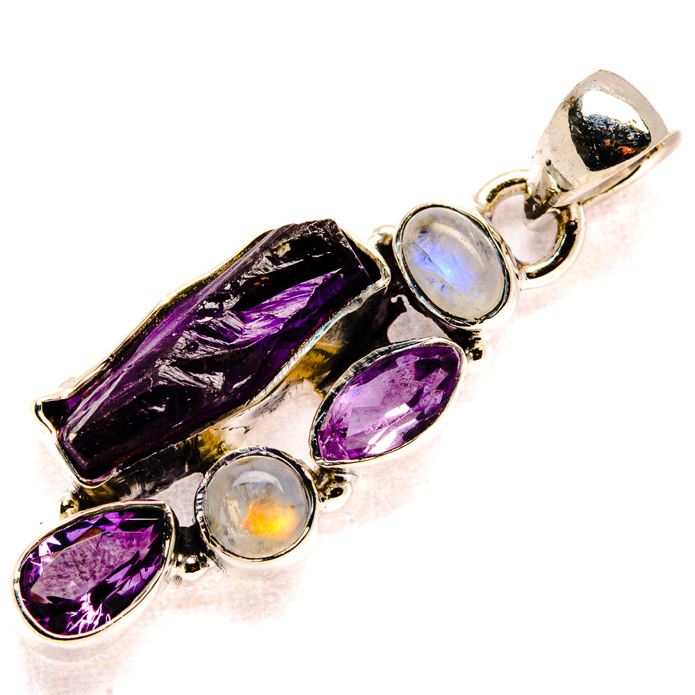 Amethyst Pendants handcrafted by Ana Silver Co - PD35992 - Photo 2