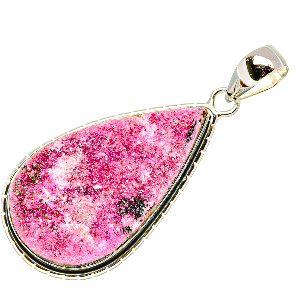 Cobalto Calcite Crystal Pendants handcrafted by Ana Silver Co - PD36005 - Photo 2