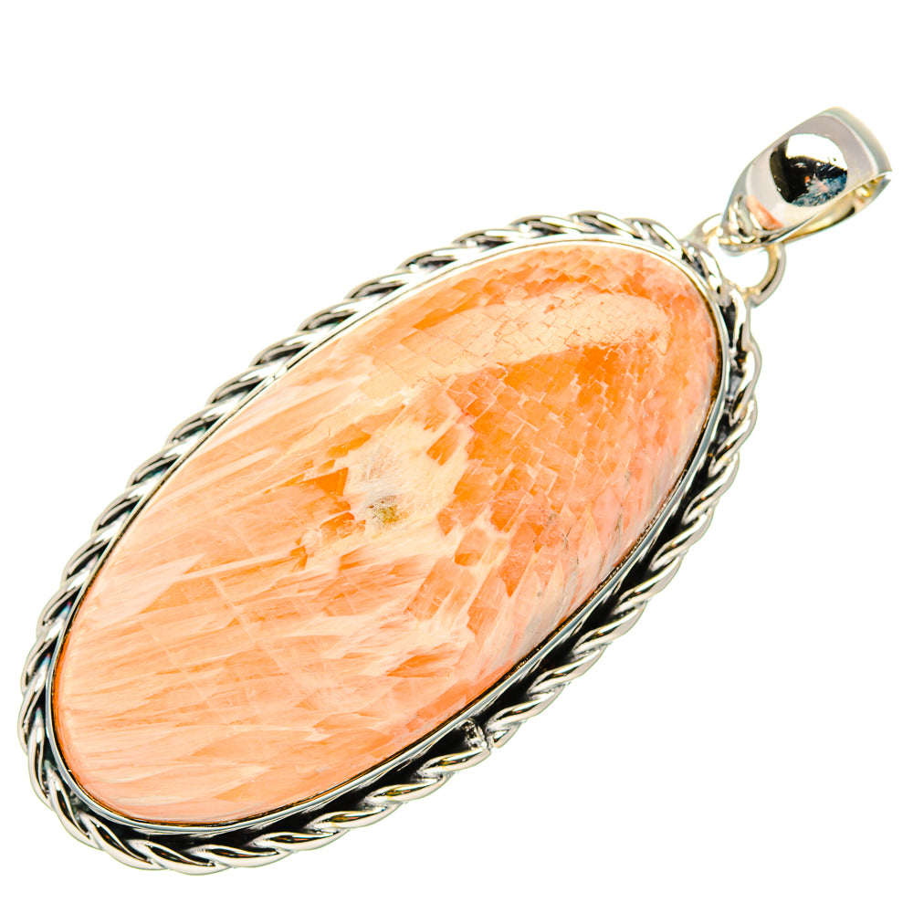 Scolecite Pendants handcrafted by Ana Silver Co - PD36010 - Photo 2
