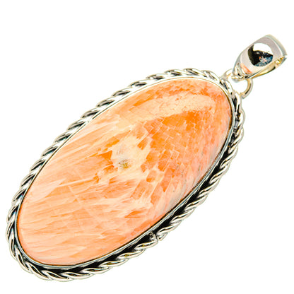 Scolecite Pendants handcrafted by Ana Silver Co - PD36010 - Photo 2