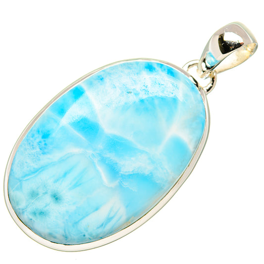 Larimar Pendants handcrafted by Ana Silver Co - PD36012 - Photo 2