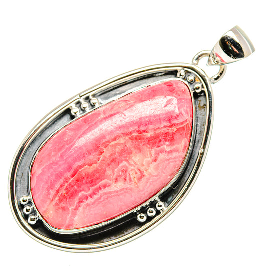 Rhodochrosite Pendants handcrafted by Ana Silver Co - PD36013 - Photo 2