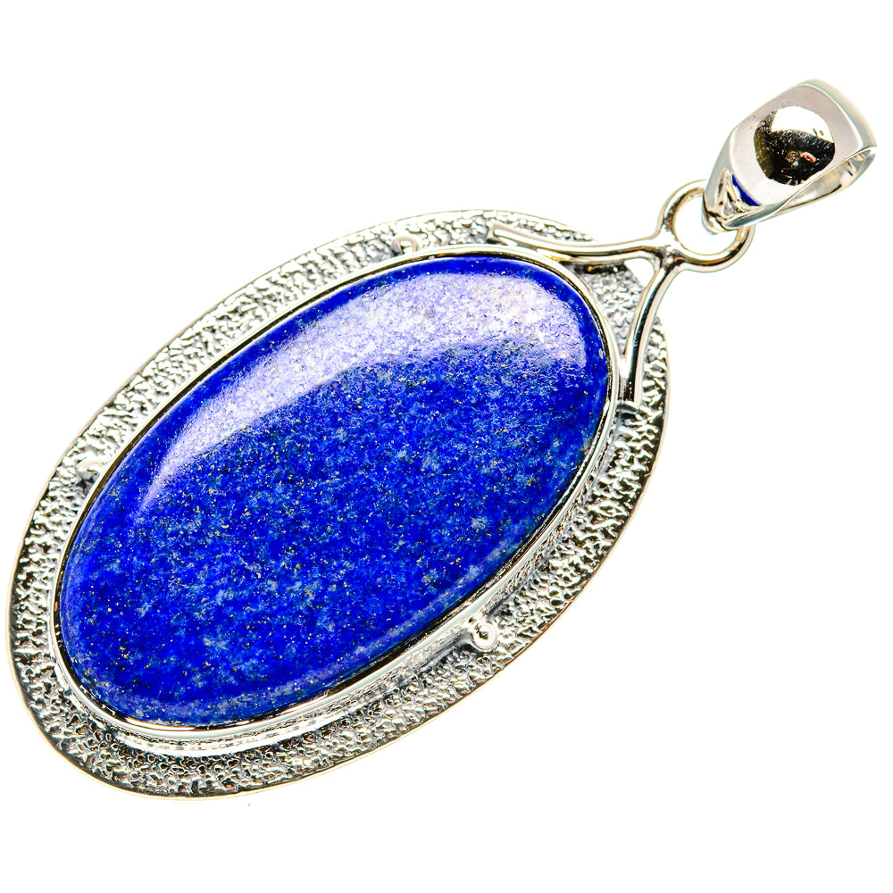 Lapis Lazuli Pendants handcrafted by Ana Silver Co - PD36025 - Photo 2