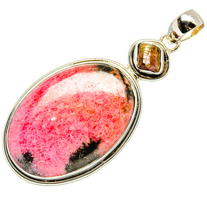 Rhodonite Pendants handcrafted by Ana Silver Co - PD36034 - Photo 2