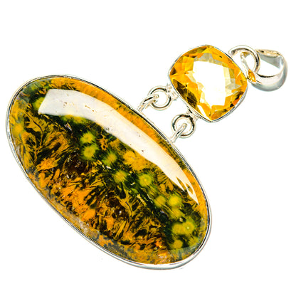Ocean Jasper Pendants handcrafted by Ana Silver Co - PD36035 - Photo 2