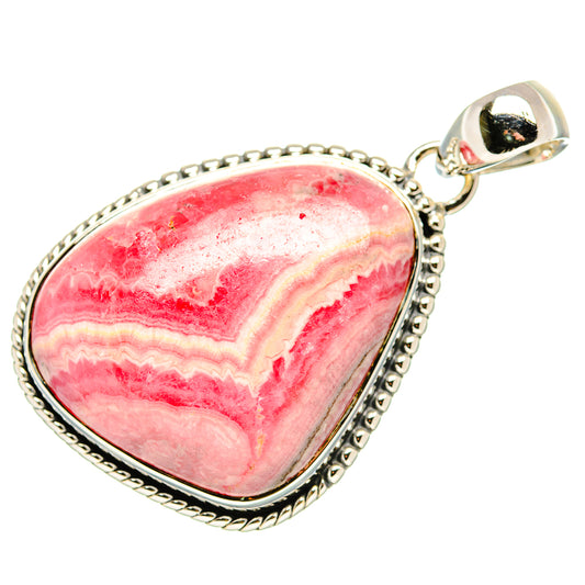 Rhodochrosite Pendants handcrafted by Ana Silver Co - PD36036 - Photo 2