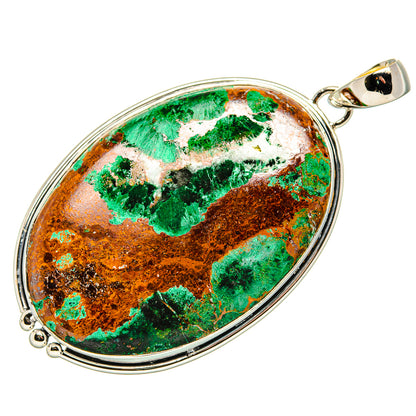 Malachite Pendants handcrafted by Ana Silver Co - PD36044 - Photo 2