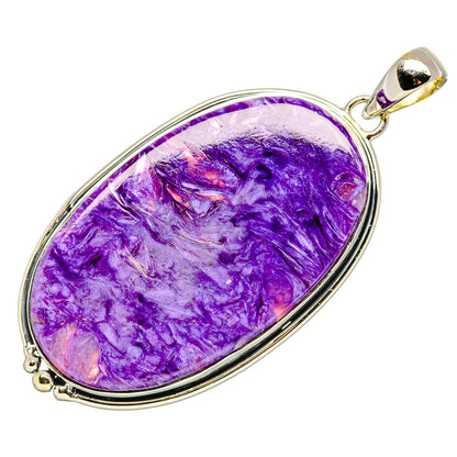 Charoite Pendants handcrafted by Ana Silver Co - PD36048 - Photo 2