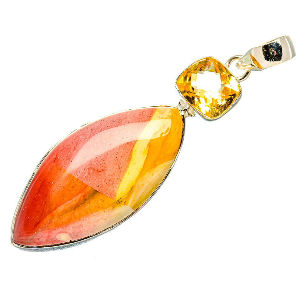 Mookaite Pendants handcrafted by Ana Silver Co - PD36049 - Photo 2
