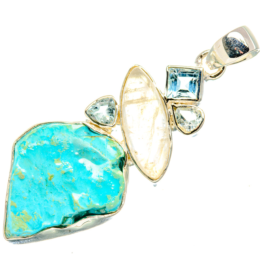 Larimar Pendants handcrafted by Ana Silver Co - PD36050 - Photo 2