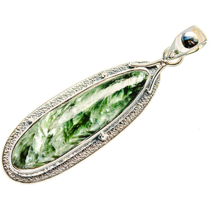 Seraphinite Pendants handcrafted by Ana Silver Co - PD36052 - Photo 2