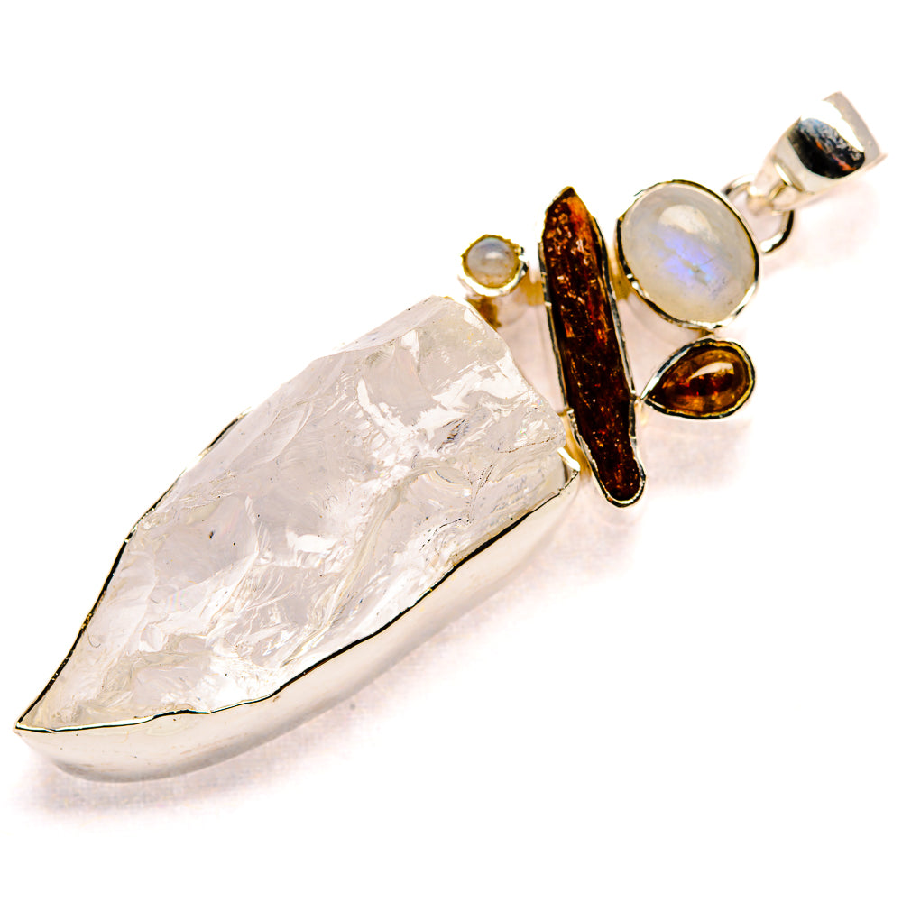 Rainbow Moonstone Pendants handcrafted by Ana Silver Co - PD36055 - Photo 2