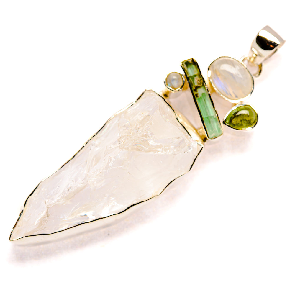 Rainbow Moonstone Pendants handcrafted by Ana Silver Co - PD36056 - Photo 2