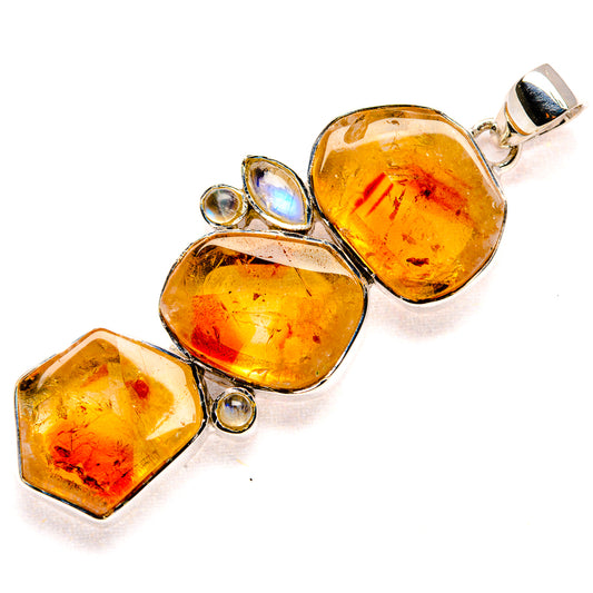Citrine Pendants handcrafted by Ana Silver Co - PD36060 - Photo 2