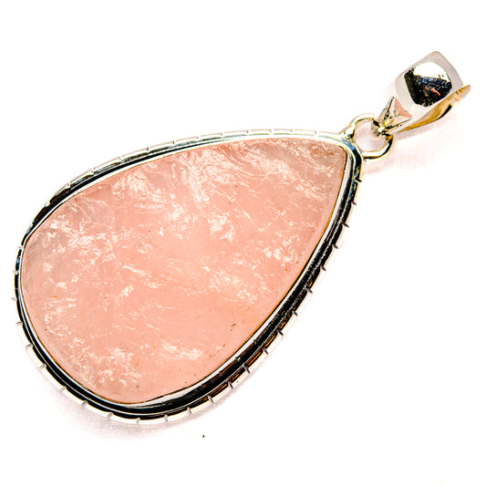 Rose Quartz Pendants handcrafted by Ana Silver Co - PD36063 - Photo 2