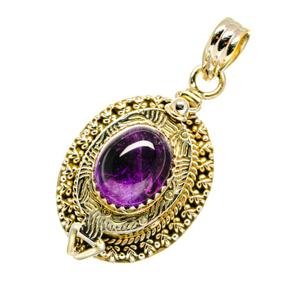 Amethyst Pendants handcrafted by Ana Silver Co - PD3607