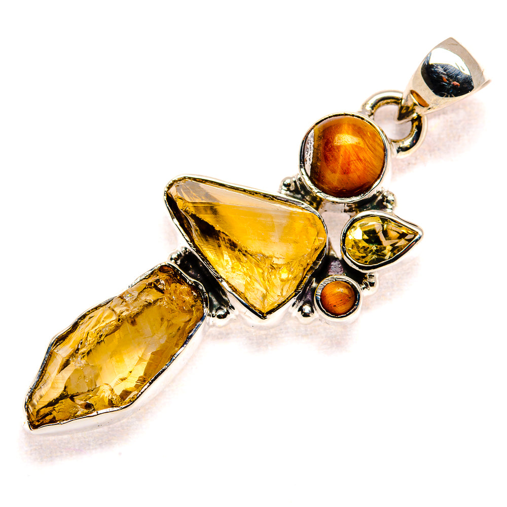 Citrine Pendants handcrafted by Ana Silver Co - PD36074 - Photo 2
