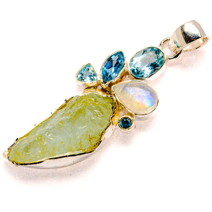 Prehnite Pendants handcrafted by Ana Silver Co - PD36079 - Photo 2