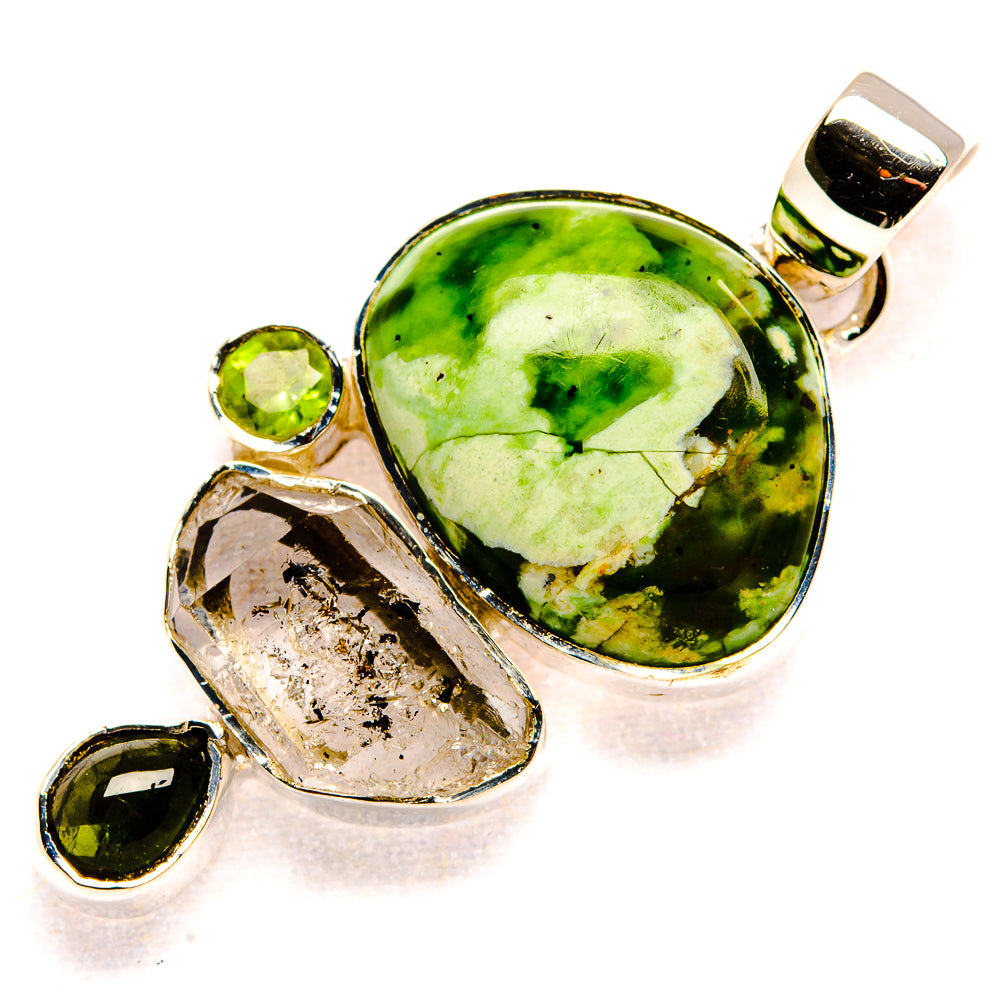 Rainforest Opal Pendants handcrafted by Ana Silver Co - PD36086 - Photo 2