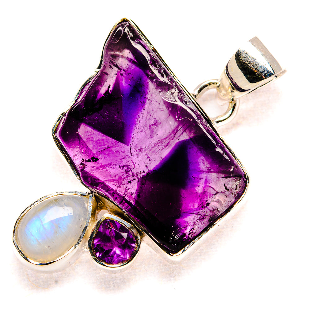 Amethyst Pendants handcrafted by Ana Silver Co - PD36099 - Photo 2